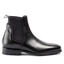 Alberto Fasciani - Boots D'Équitation Cuir Noir 33060 Alberto Fasciani - Noir