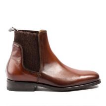 Alberto Fasciani - Boots D'Équitation Cuir Marron 33060 Alberto Fasciani - Marron