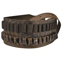 Unifrance - Cartouchière Grande Chasse Camouflage Et Cuir