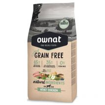 Ownat - Croquettes Just Grain Free Adult Chicken 3 Kg