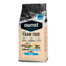Ownat - Croquettes Just Grain Free Truite 14kg