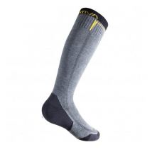 La Sportiva - Chaussettes Mountain Socks Long - Gris / Jaune