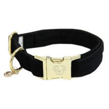 Kentucky - Collier Pour Chien Corduroy - Noir - Taille M