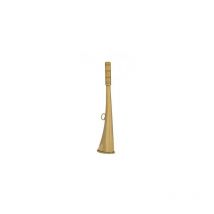 Europ Arm - Corne Plate Laiton Poli Compiegne 22 Cm