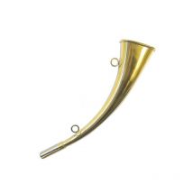 Elless - Corne Plate Laiton Poli 25cm