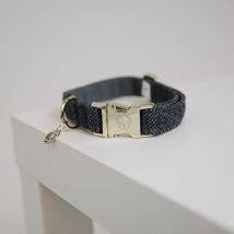 Kentucky - Collier Pour Chien Wool - Gris - Taille XXS
