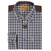 Verney-Carron - Chemise Tetras Ligne - Bleu / Marron