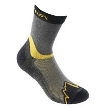 La Sportiva - Chaussettes De Marche X-cursion Socks - Gris / Jaune