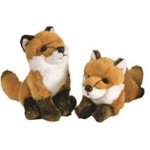 Nature de Brenne - Peluche Couple De Renards 28cm