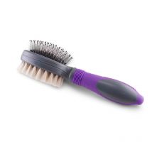 Vadigran - Brosse Chat Biface Avec Poils De Chèvre