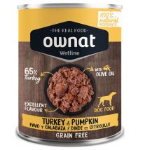 Ownat - Alimentation Humide Wetline Turkey & Pumpkin