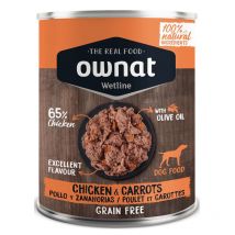 Ownat - Alimentation Humide Wetline Chicken & Carrots