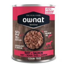 Ownat - Alimentation Humide Wetline Beef & Salmon