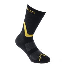 La Sportiva - Chaussettes Hiking Socks Black / Yellow