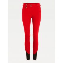 Tommy Hilfiger Equestrian - Pantalon Kneegrip Style Femme - Rouge