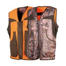 Treeland - Gilet Enfant Réversible Orange/forest - Taille 10A