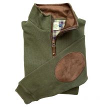 Lovergreen - Sweat Col Zippé Bronze - Taille L