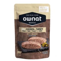 Ownat - Aliment Humide Pour Chat Chicken & Turkey