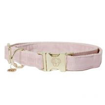 Kentucky - Collier Velvet Velours - Rose clair