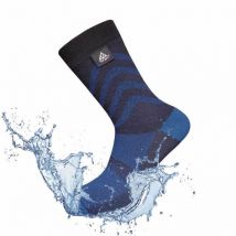 Verjari - Chaussettes Imperméables Eco-dry - Noir / Bleu