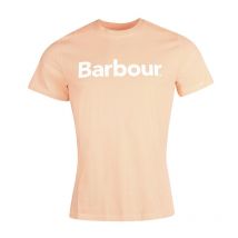 Barbour - T-shirt Logo Tee - Corail - Taille L