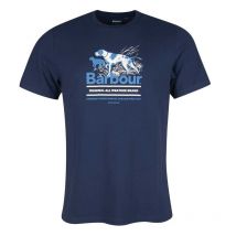 Barbour - T-shirt Wilfred Tee - Bleu marine - Taille L