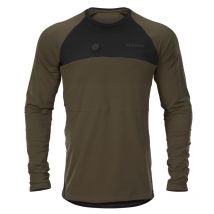 Härkila - T-shirt Chauffant Heat L/s Manches Longues - Noir / kaki