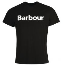 Barbour - T-shirt Logo Tee - Noir - Taille S