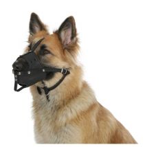 Kerbl - Muselière En Cuir Pour Chien - Noir