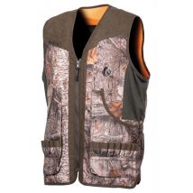 Somlys - Gilet Classy Réversible - camouflage / Orange