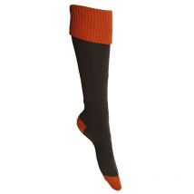 Lovergreen - Chaussettes - Kaki / Rouille - Taille 39/40