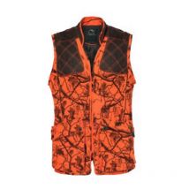 Club Interchasse - Gilet Hélios - camouflage orange blaze