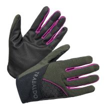 Trabaldo - Gants De Tir Gladius Femme - Kaki / Fuchsia