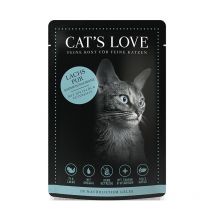 Cat's Love - Gelée Pour Chat Adulte Saumon Pur