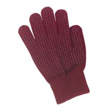 Covalliero - Gants Magic Grippy Adulte - Bordeaux - Taille Adulte