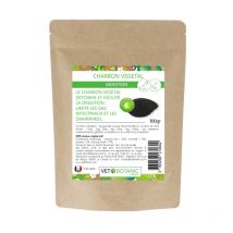 Vet Botanic - Complément Alimentaire Pour Chien Et Chat Charbon Vegetal 100g