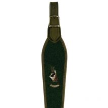 Riserva - Bretelle Pour Carabine En Loden Avec Animaux