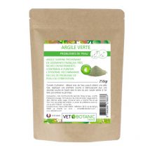 Vet Botanic - Argile Verte En Poudre Pour Chat Et Chien 200g