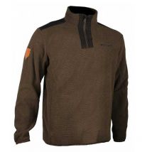 Somlys - Pull Col Montant Zippé - Marron
