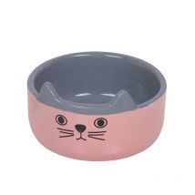 Nobby - Gamelle Céramic Cat Face - Rose