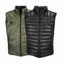 Francital - Gilet Réversible New Life Down - Noir / kaki