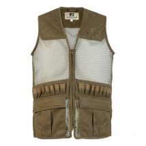 Percussion - Gilet Empiècements Mesh Savane - Kaki