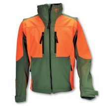 Francital - Veste Softshell Aigoual - Orange / Vert