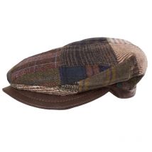 Horka - Casquette Tweed Patchwork - Marron - Taille 59