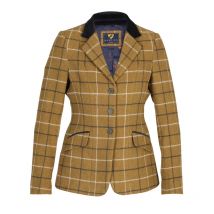Nature Horse - Veste D'Équitation En Tweed Saratoga - Navy natural check - Taille 38 / 42FR
