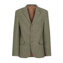 Nature Horse - Veste D'Équitation En Tweed Classic Homme 400g - Kaki - Taille 36' / 46 FR