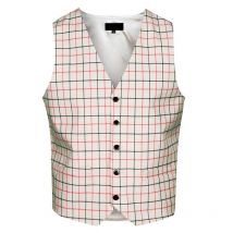 Nature Horse - Veston D'Invité En Sergé À Carreaux Classic Homme - Noir / Blanc / Rouge - Taille 44' / 54 FR