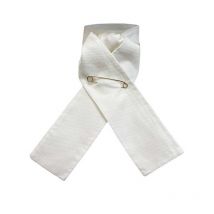 Nature Horse - Cravate De Vénerie En Coton - Blanc