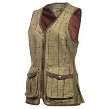 Baleno - Gilet De Tir En Tweed Imprimé Pour Femmes Kenwood - Kaki