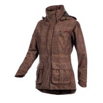 Baleno - Veste Pliable En Tweed Imprimé Pour Femmes Pembroke - Marron - Taille 38 / M
